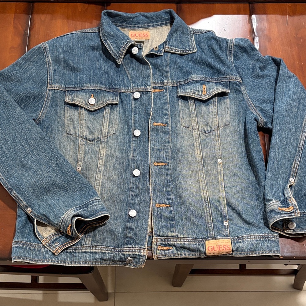 Guess Classic Blue Denim Jacket